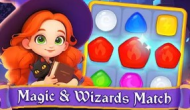 Magic and Wizards Match