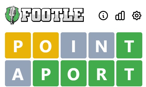 Footdle - Play game on Wordle