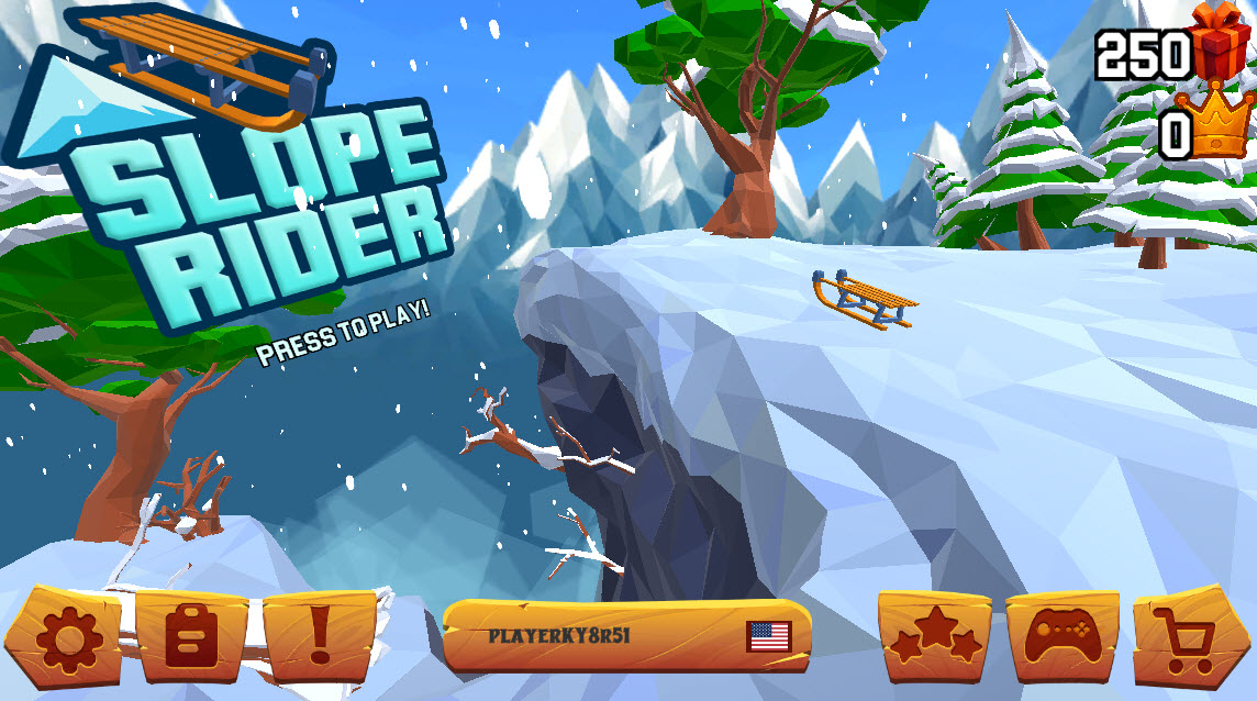 Slope Rider Screenshot